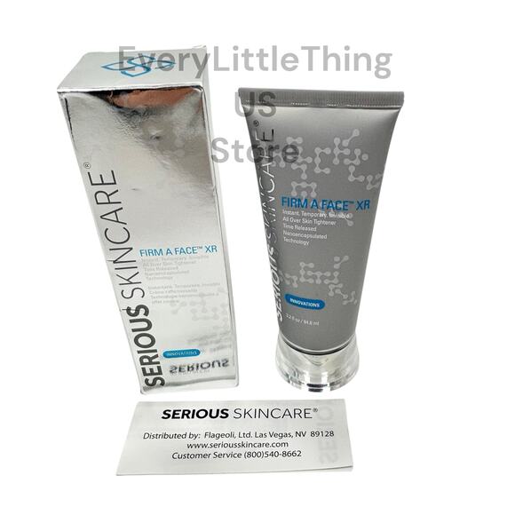 Serious Skincare Firm A Face XR Skin Tightener Firming Wrinkle Filler Anti Aging - Picture 1 of 11